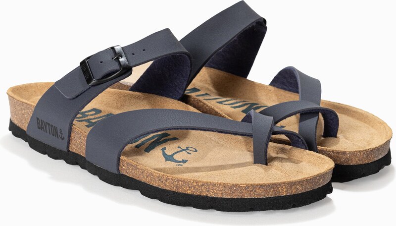 Bayton Natikače s potpeticom 'Diane' antracit siva / crna