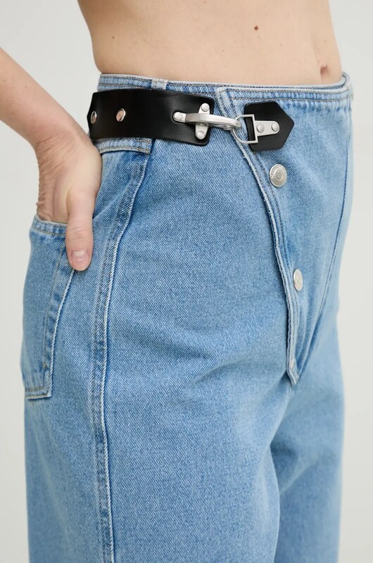 Pamučne traperice Nanushka MAKENA