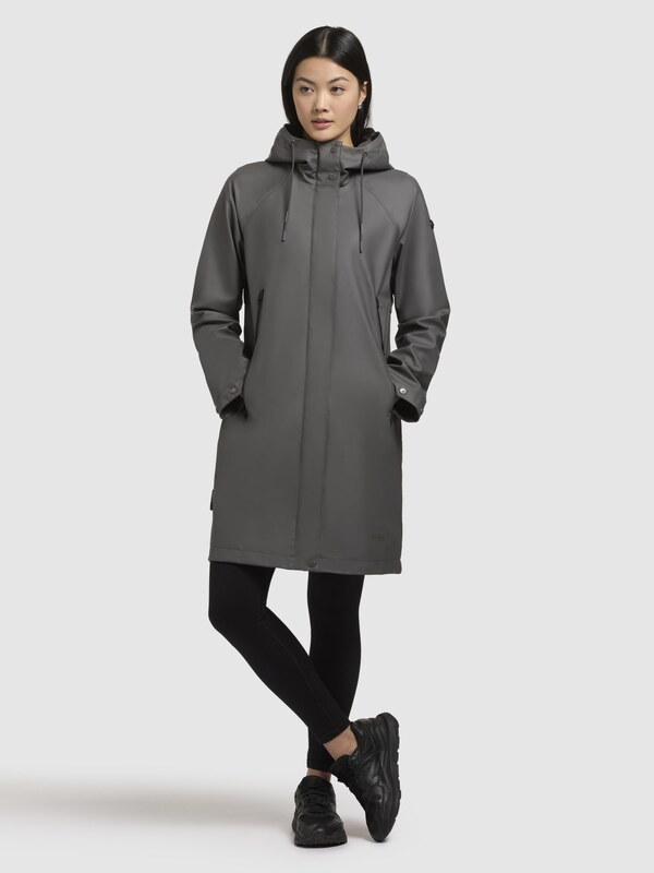 khujo Prijelazni kaput 'Liede' tamo siva