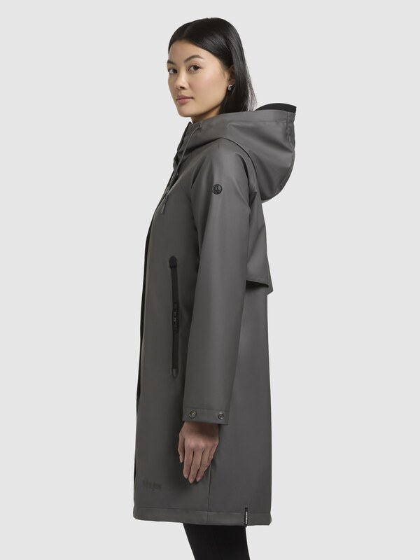 khujo Prijelazni kaput 'Liede' tamo siva