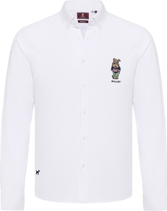 Williot Košulja smeđa / zelena / crna / bijela