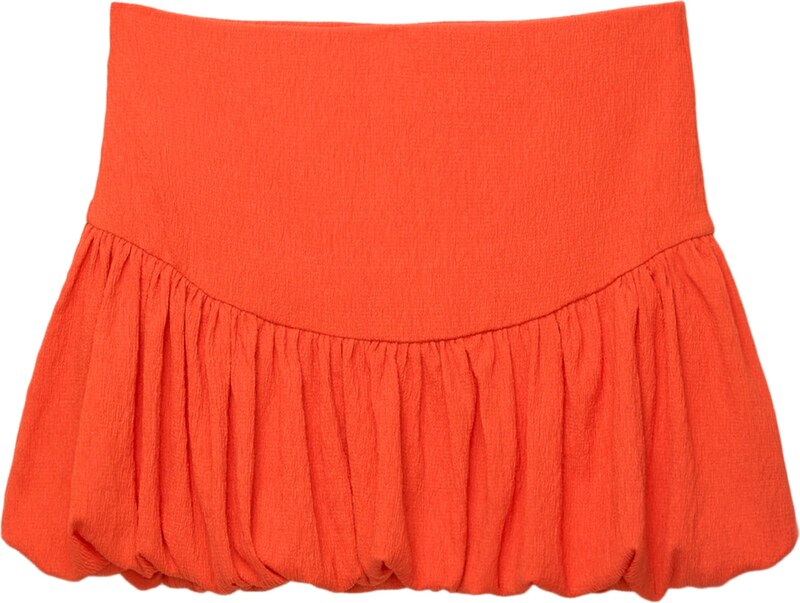 Pull&Bear Suknja tamno narančasta