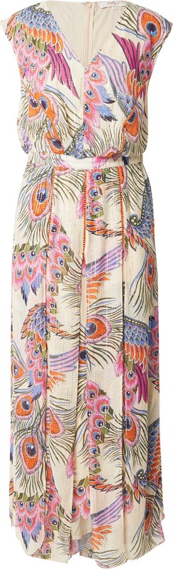 Derhy Haljina zlatna / roza / roza / prljavo bijela