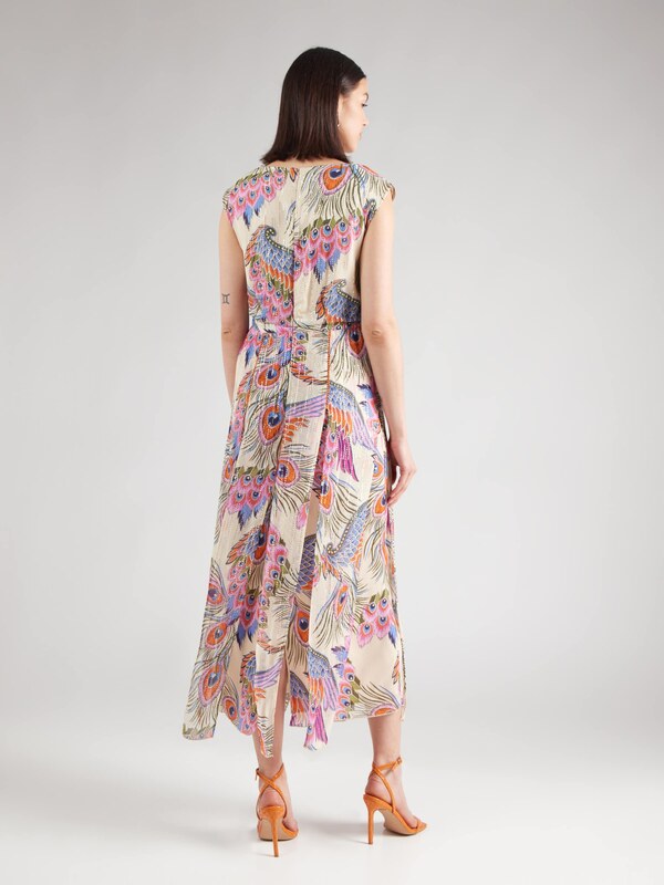 Derhy Haljina zlatna / roza / roza / prljavo bijela