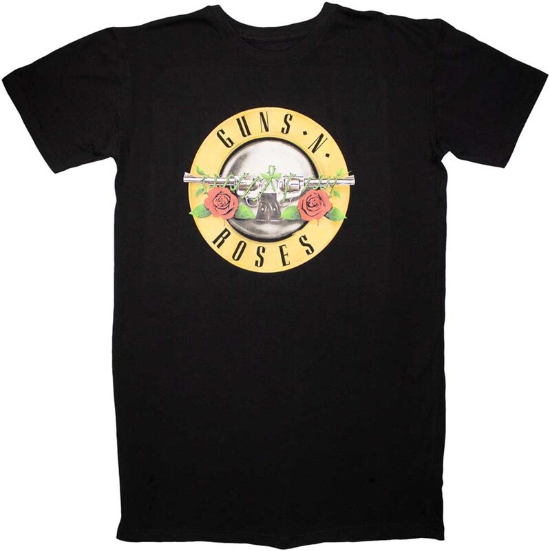 Metalik majica žensko Guns N' Roses - Classic Logo - ROCK OFF - GNRDRS04LB