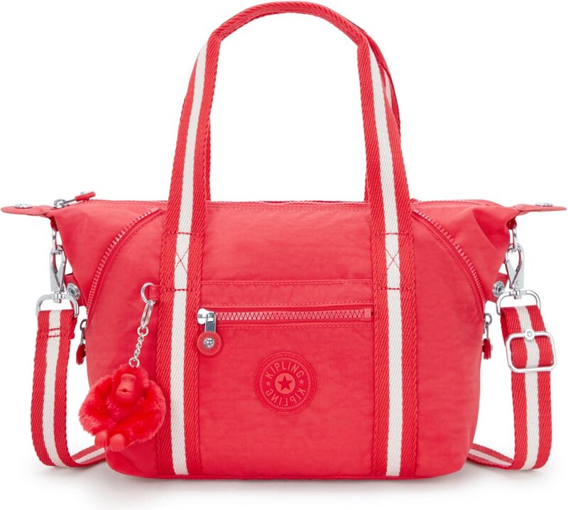 KIPLING Torba za na rame 'ART MINI' crvena / bijela