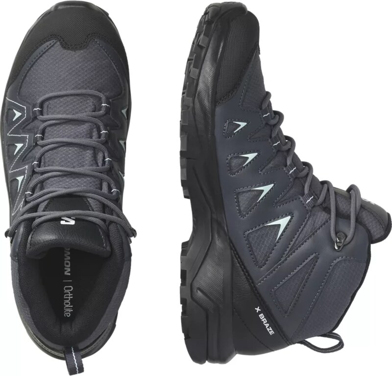 Salomon Ženska planinarska obuća X BRAZE MID GTX W Navy