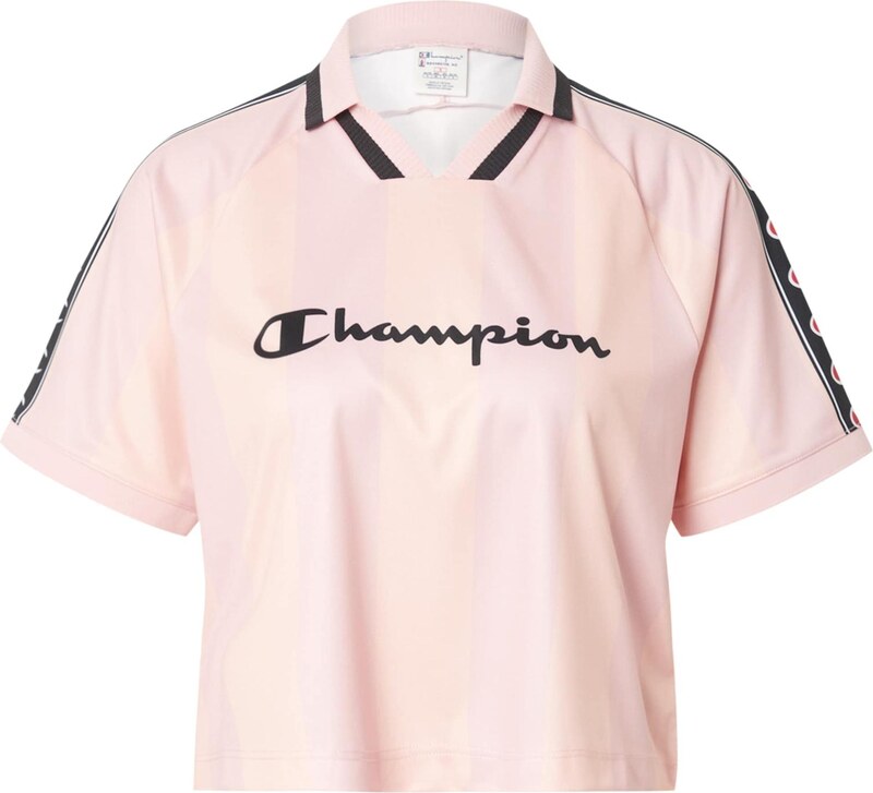 Champion Authentic Athletic Apparel Majica rosé / crvena / crna / bijela