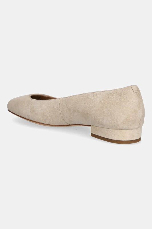 Balerinke od brušene kože Lauren Ralph Lauren Emellie Bllt