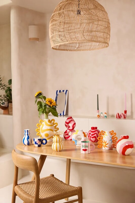 Ukrasna vaza Qué Rico Fernanda 14,5 x 9 x 25,5 cm