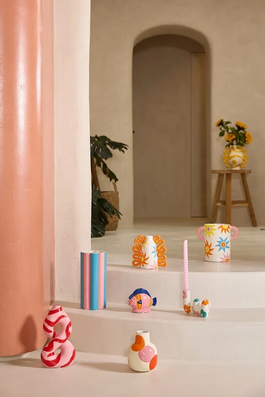 Ukrasna vaza Qué Rico Fernanda 14,5 x 9 x 25,5 cm