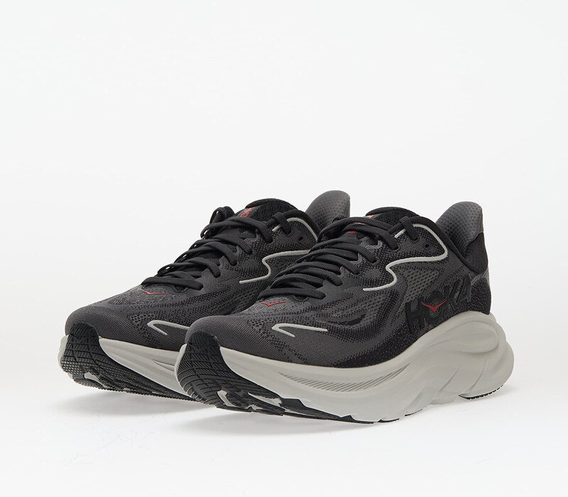 Hoka M Clifton 10 Carbon Black/ Satellite Grey