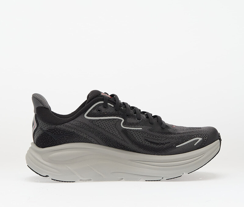 Hoka M Clifton 10 Carbon Black/ Satellite Grey