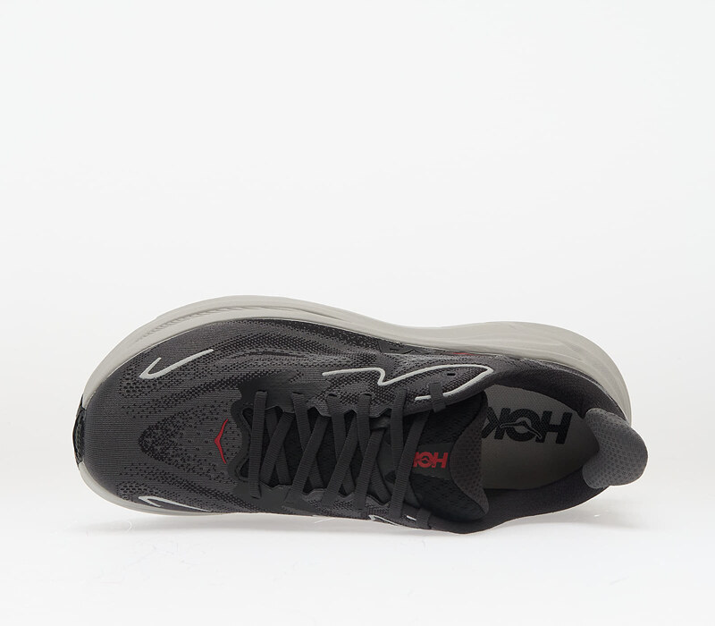Hoka M Clifton 10 Carbon Black/ Satellite Grey