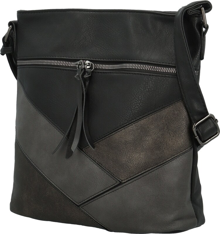 Amalia Trendovska ženska torbica od umjetne kože preko tijela Nicoll, crna