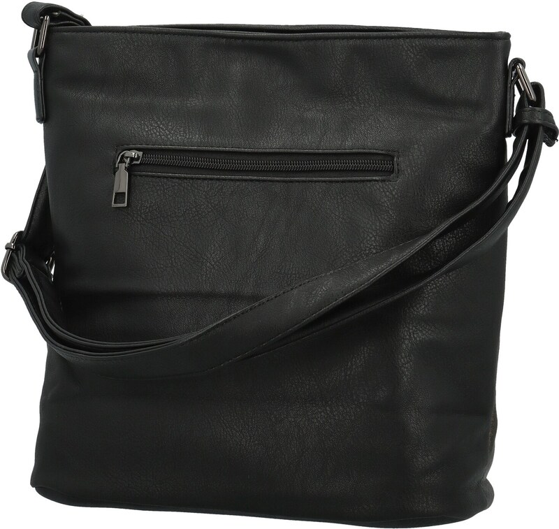 Amalia Trendovska ženska torbica od umjetne kože preko tijela Nicoll, crna