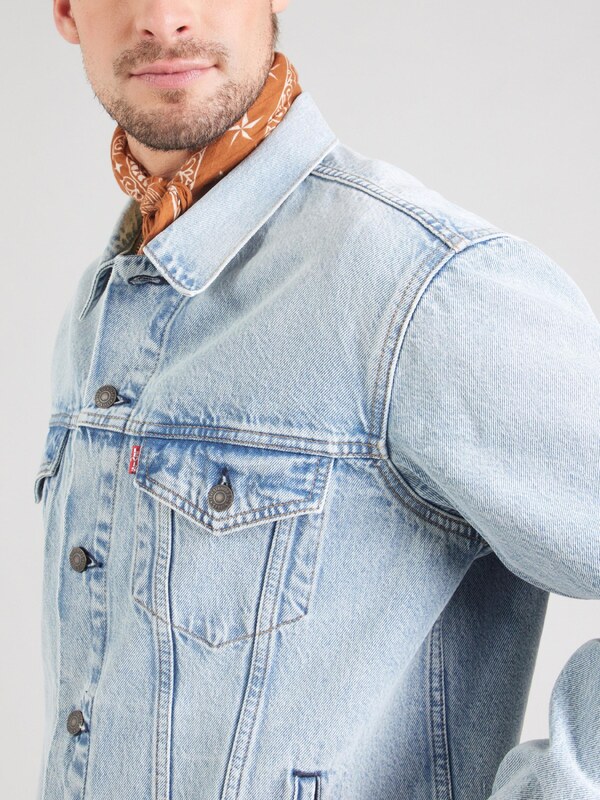 LEVI'S  Prijelazna jakna 'Relaxed Type III Trucker Jacket' svijetloplava