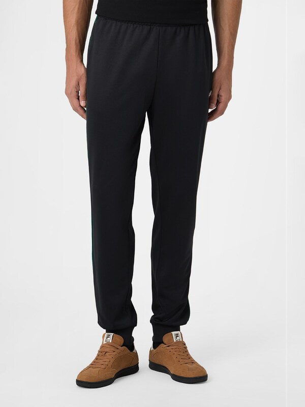 FILA Hlače 'SAGANO' tamno zelena / crna