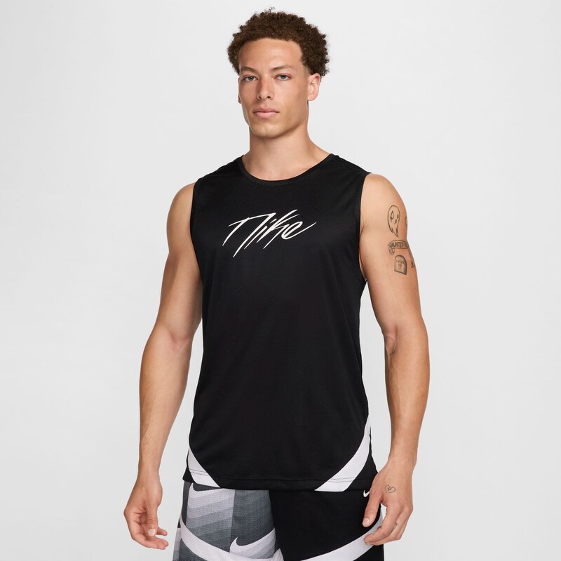 Nike Dri-FIT Icon Basketball Jersey Black - Muškarci - Dres Nike - Crno - FZ0252-010