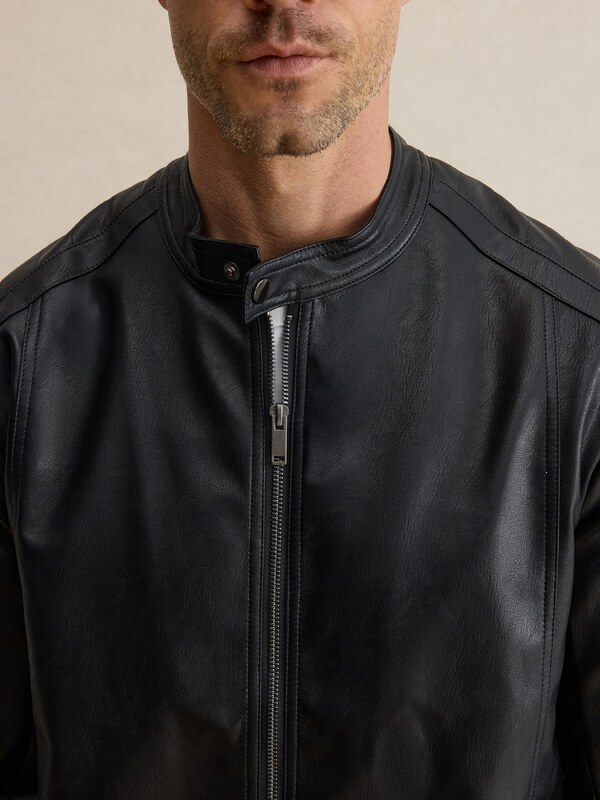 DAN FOX APPAREL Prijelazna jakna 'Lewis' crna