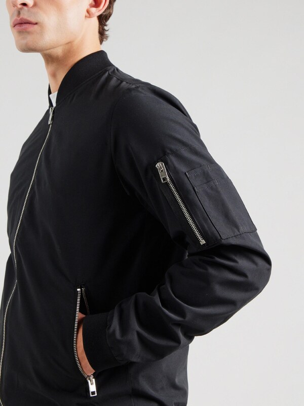 JACK & JONES Prijelazna jakna 'JJERush' crna