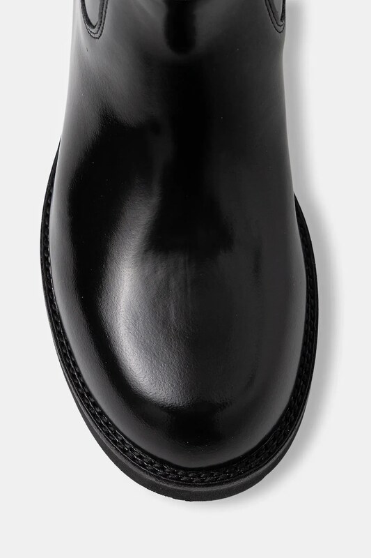 Kožne čizme BOSS Eleri