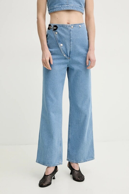 Pamučne traperice Nanushka MAKENA