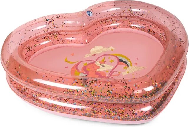 Dječji bazen Konges Sløjd HEART POOL TRANSPARENT