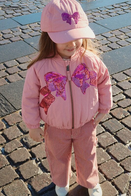 Dječja kapa sa šiltom Konges Sløjd JUNO SEQUIN CAP