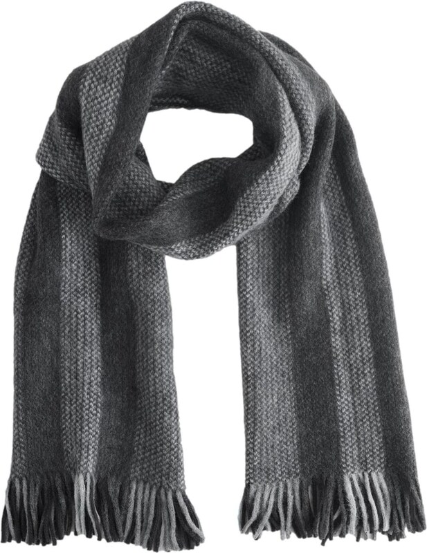 Next Šal antracit siva / kameno siva