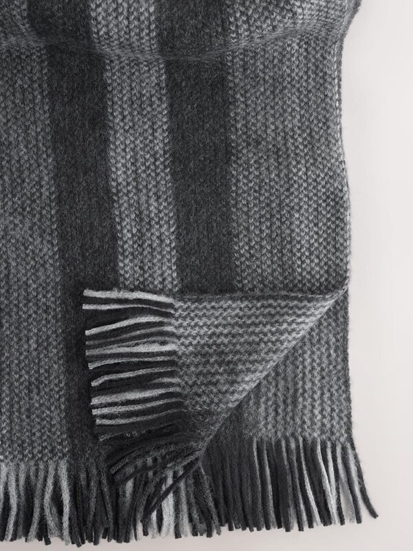 Next Šal antracit siva / kameno siva