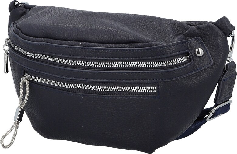 Firenze Trendi ženska torbica za struk od umjetne kože Pentti, tamnoplava