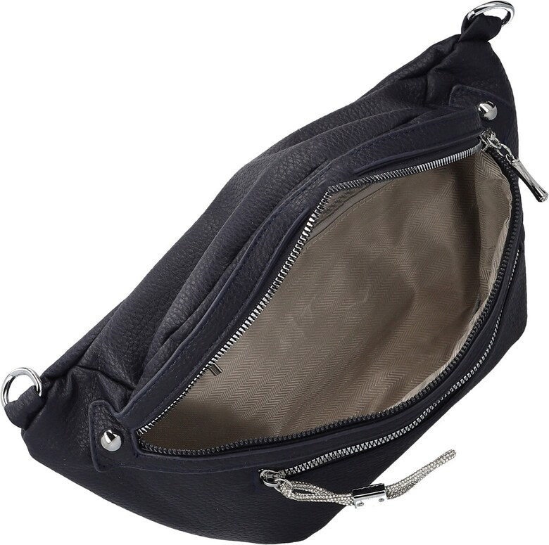 Firenze Trendi ženska torbica za struk od umjetne kože Pentti, tamnoplava