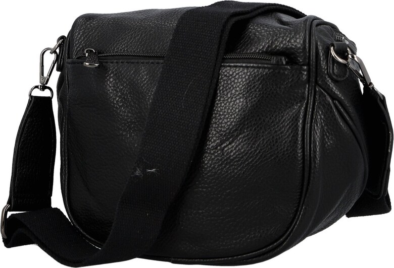 JGL Elegantna ženska torbica za struk od umjetne kože Ergitta Newa, crna