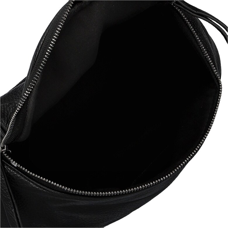 JGL Elegantna ženska torbica za struk od umjetne kože Ergitta Newa, crna