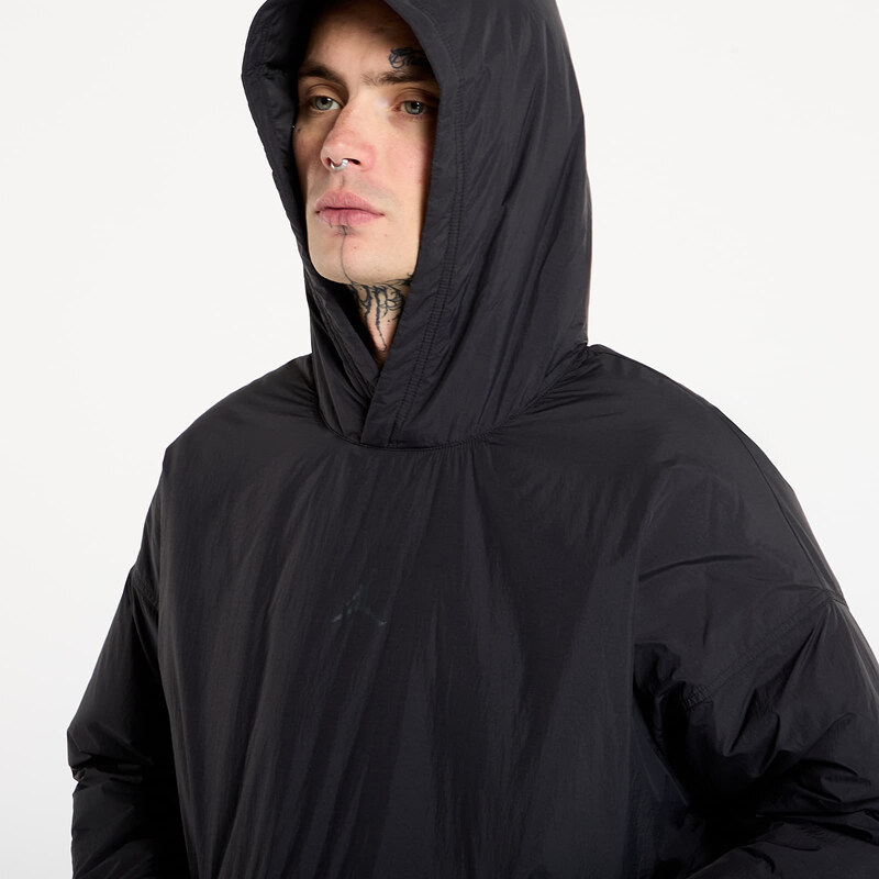 Jakna Jordan Flight Men's Padded Mountainside Pullover Hoodie Black/ Dk Smoke Grey