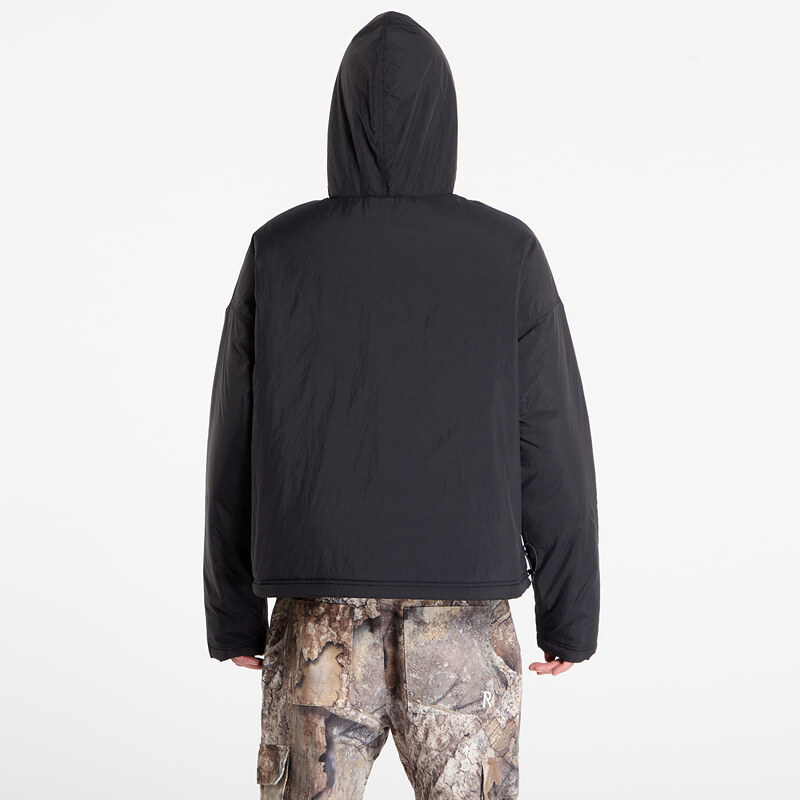 Jakna Jordan Flight Men's Padded Mountainside Pullover Hoodie Black/ Dk Smoke Grey