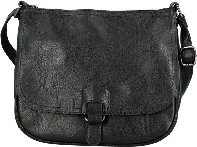 Urban Style Trendovska ženska torbica od umjetne kože preko tijela Gertha, crna