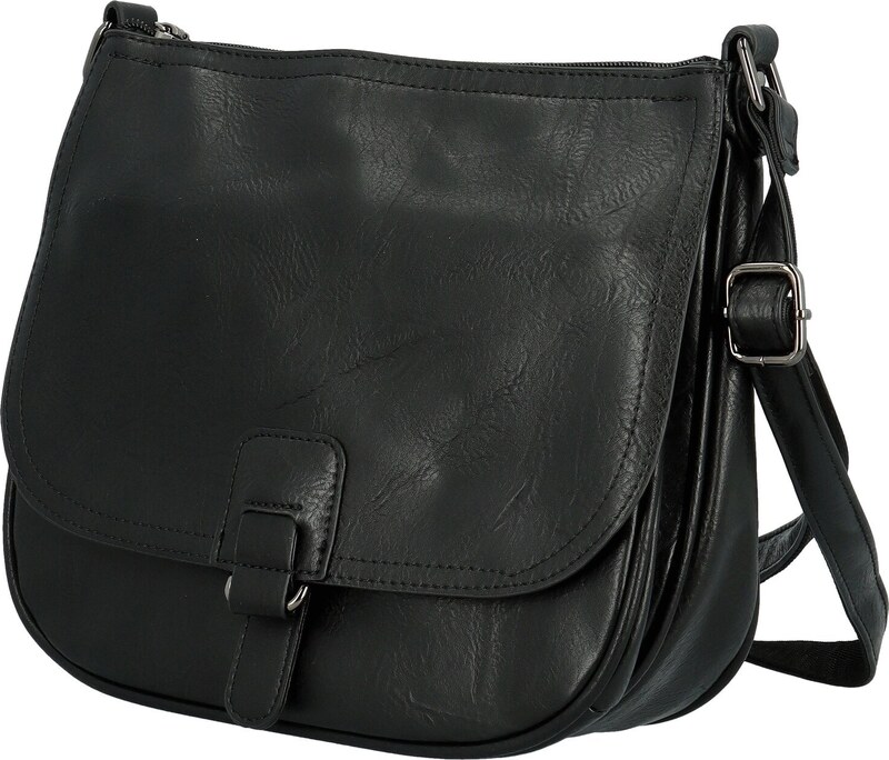 Urban Style Trendovska ženska torbica od umjetne kože preko tijela Gertha, crna