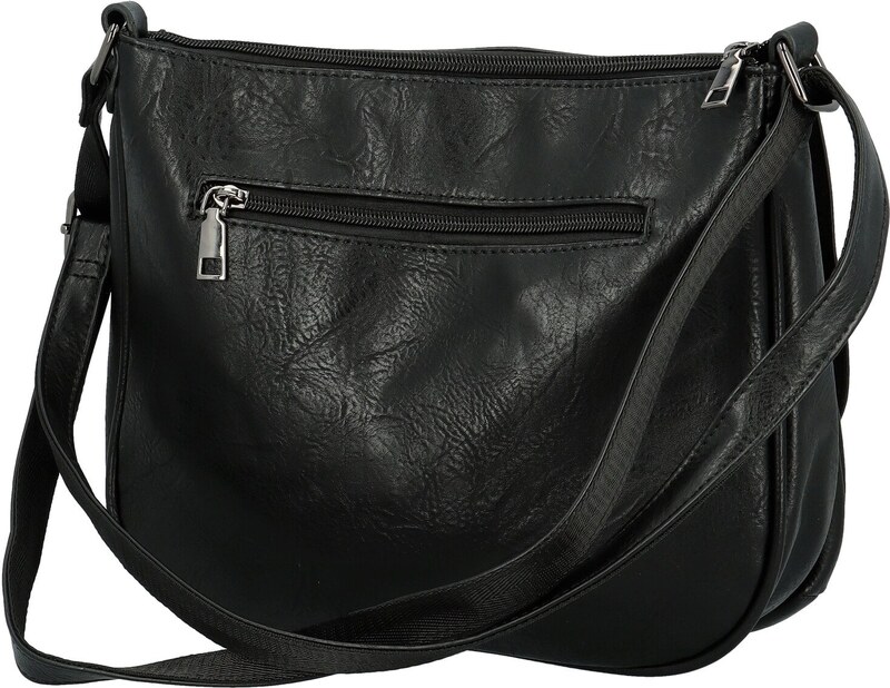 Urban Style Trendovska ženska torbica od umjetne kože preko tijela Gertha, crna