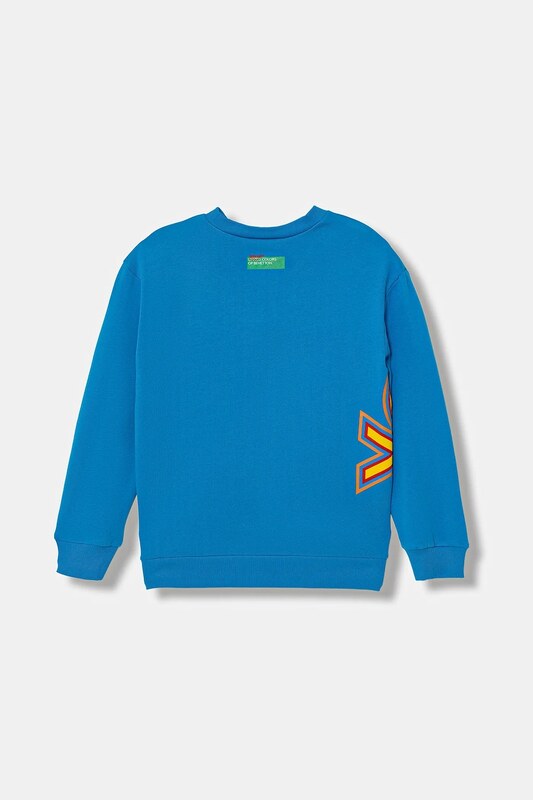 Dječja pamučna dukserica United Colors of Benetton