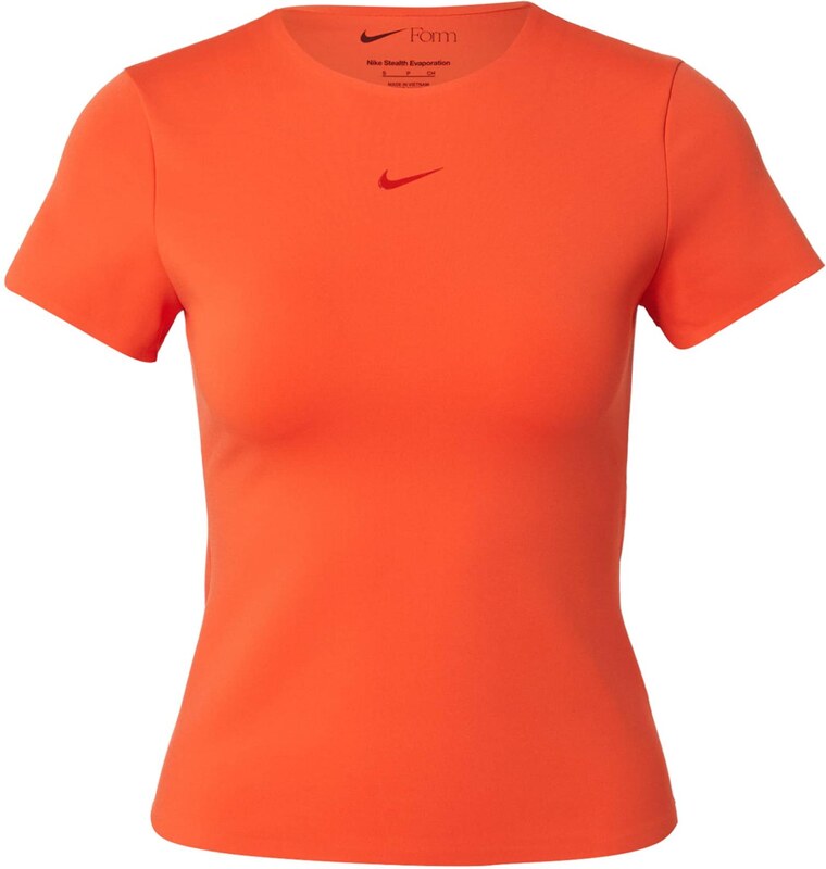 NIKE Tehnička sportska majica narančasto crvena