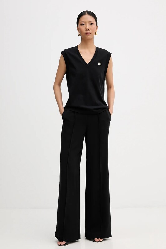 Pamučni top Karl Lagerfeld