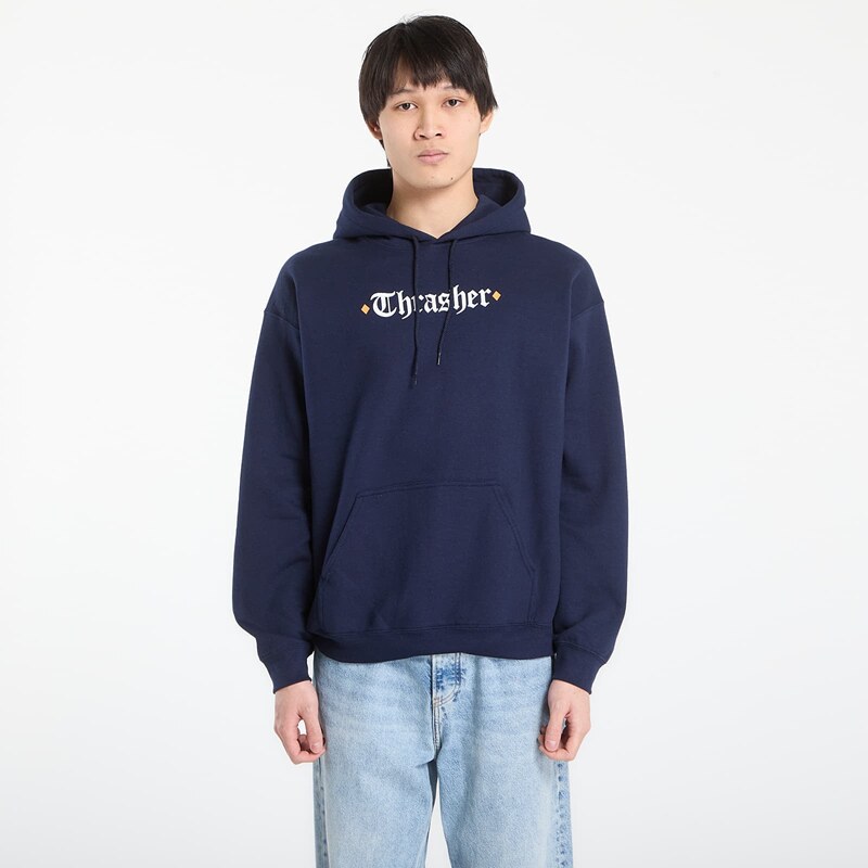 Hoodica Thrasher x Spitfire The End Oath Hoodie Navy