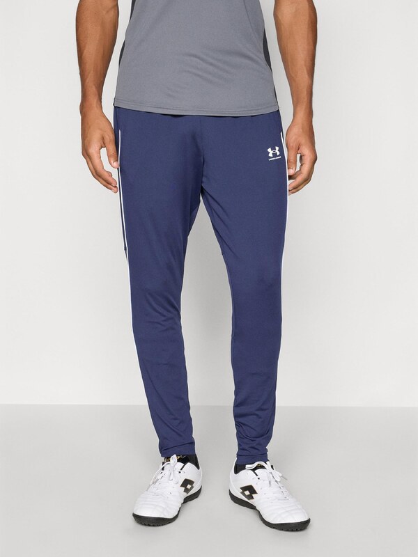 UNDER ARMOUR Sportske hlače 'Challenger' tamno plava / bijela