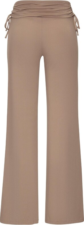 LASCANA Hlače taupe siva