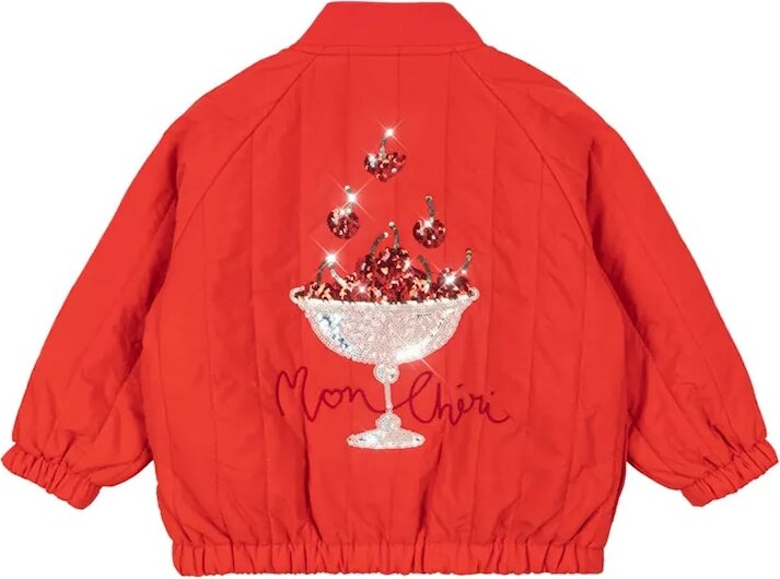 Dječja bomber jakna Konges Sløjd JUNO SEQUIN BOMBER JACKET