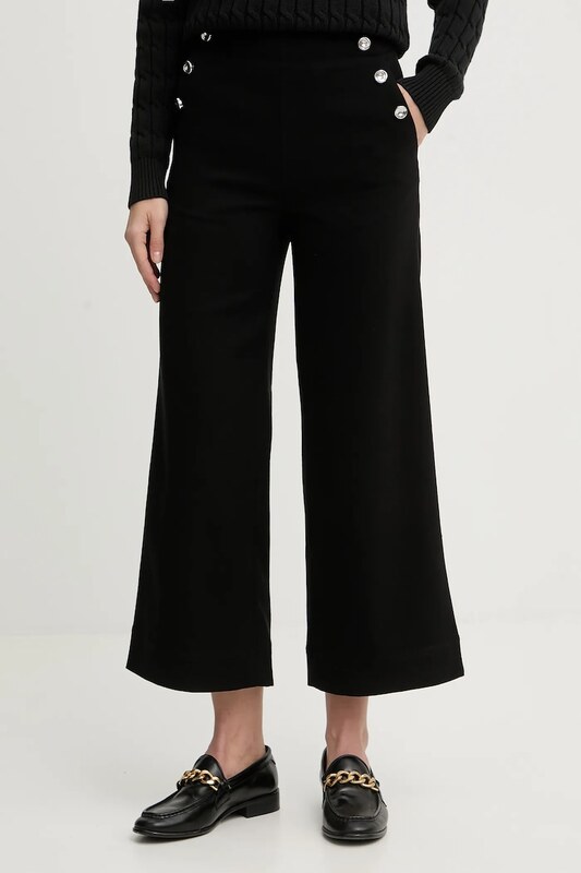 Hlače s primjesom vune United Colors of Benetton