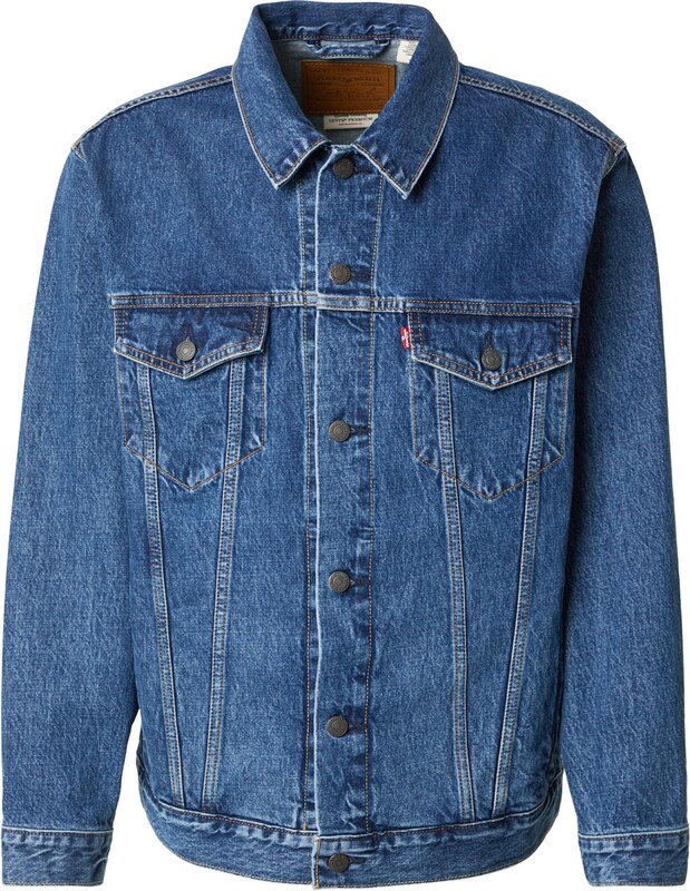 LEVI'S  Prijelazna jakna 'Relaxed Type III Trucker Jacket' plavi traper