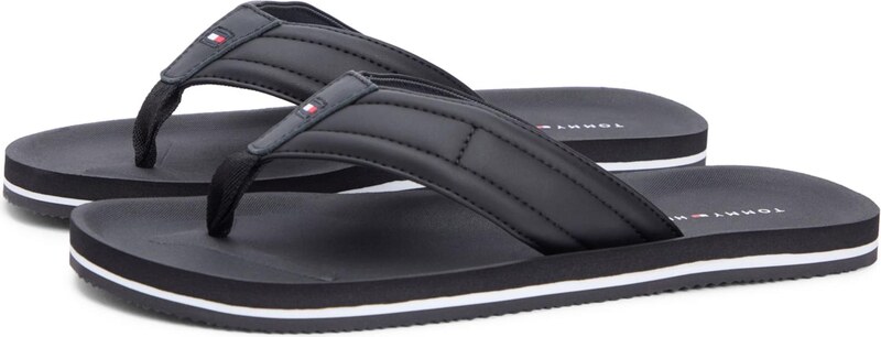 TOMMY HILFIGER Japanke crna